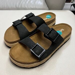 Barbour Pamela Espadrille Leather Sandals - Women UK 8/ US 10/ EU 41